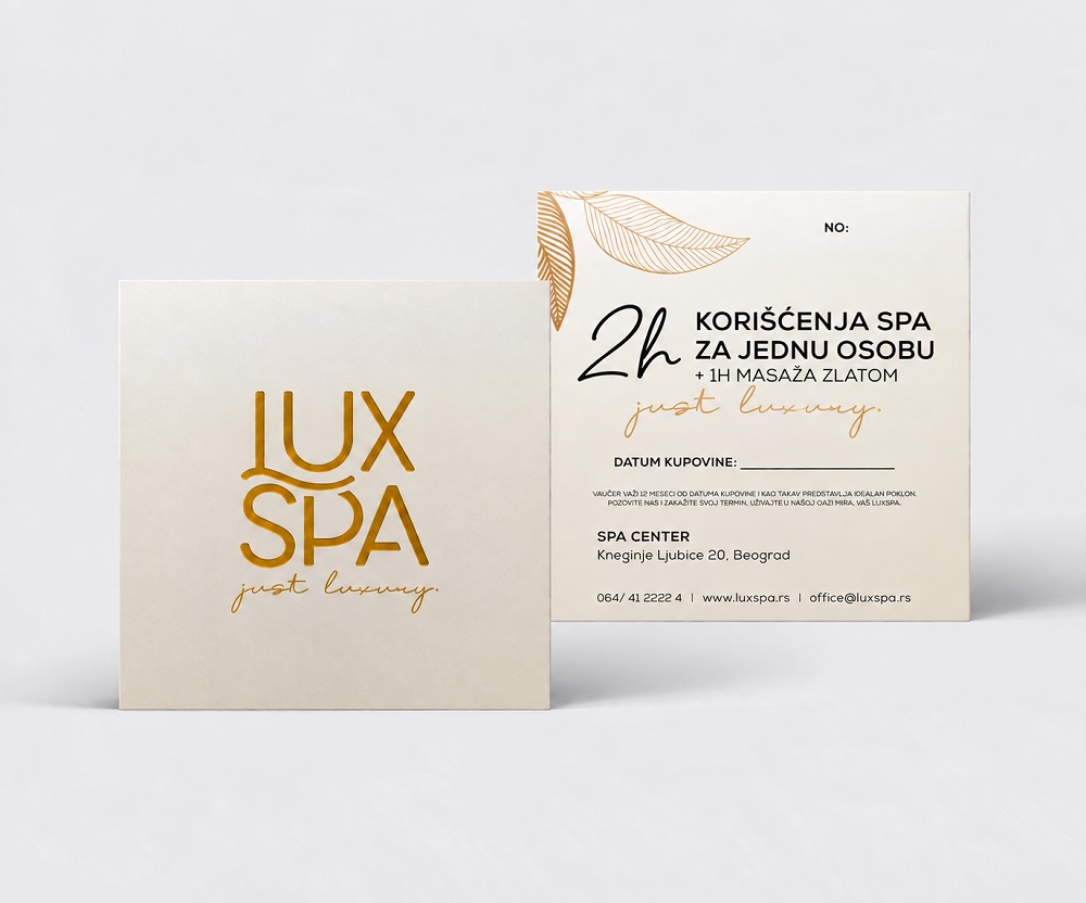 2 sata spa + 1 sat masaža zlatom